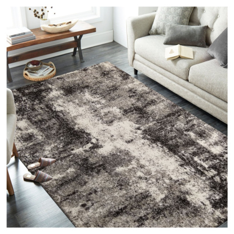 Brilatní béžově hnědý koberec s jemným abstraktním motivem Šířka: 160 cm | Délka: 220 cm