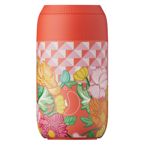 Termohrnek Chilly's Bottles - Liberty Poppy Trelis 340ml, edice Liberty/Series 2