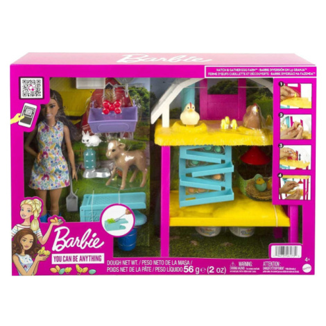 Barbie Slepičí Farma s panenkou - 73-HGY88 Mattel