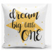 Dětský povlak na polštář 43x43 cm Dream Big – Mila Home