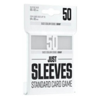 Obaly na karty Gamegenic Just Sleeves - Standard Card Game White - 50 ks
