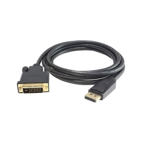 PremiumCord DisplayPort - DVI-D propojovací, stíněný, 3m