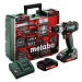 METABO BS 18 L Set (2x2Ah) aku vrtačka + mobilní dílna