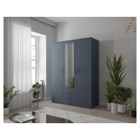 ARK Šatní skříň OLYMP, Modrá 150 cm