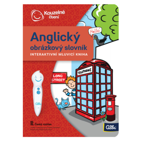 Kouzelné čtení - Kniha - Anglický obrázkový slovník Albi