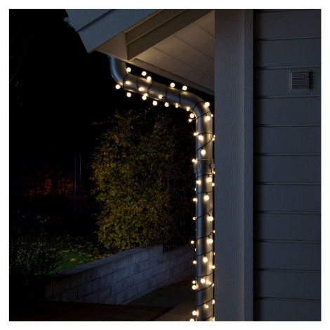 Konstsmide Christmas Světelný řetěz LED kuličky teplá bílá 80 žárovek Konstmide