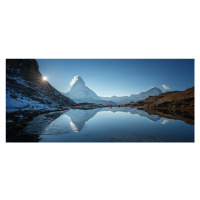 Fotografie Dance under Matterhorn, April Xie, 50 × 22.3 cm