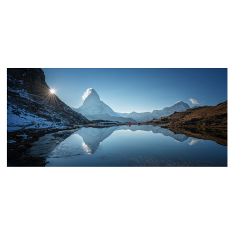 Fotografie Dance under Matterhorn, April Xie, 50x22.3 cm
