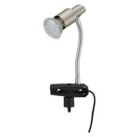 Briloner Briloner 2877-012P - LED Stolní lampa s klipem SIMPLE 1xGU10/3W/230V