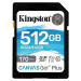 Kingston SDXC karta 256GB Canvas Go! Plus, R:170/W:90MB/s, Class 10, UHS-I, U3, V30