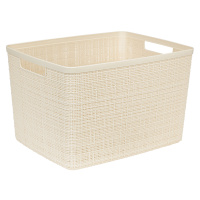 Curver Úložný box Jute, 20 l (krémová)