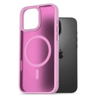 AlzaGuard Matte Case Compatible with Magsafe pro iPhone 16 Pro Max růžový