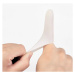 Latexové návleky na prsty, 100 ks, bílé Rozměr: M