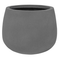 Květináč Kevan, barva šedá, více velikostí - PotteryPots Velikost: M - v. 21 cm, ⌀ 25 cm