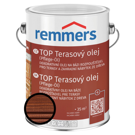Olej terasový Remmers TOP rezavě hnědá, 0,75 l