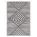 Ayyildiz koberce Kusový koberec Aruba 4902 grey – na ven i na doma - 240x340 cm
