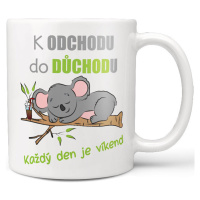 Hrnek k odchodu do důchodu - Každý den je víkend