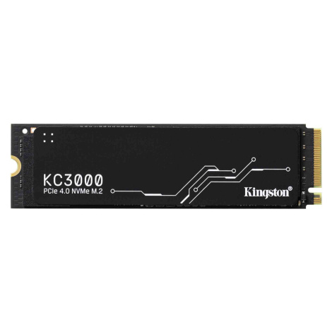 Kingston SSD 2TB (2048GB) KC3000 M.2 2280 NVMe™ PCIe Gen 4 (R 7000MB/s; W 7000MB/s)