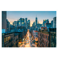 Fotografie High angle view of Lower Manhattan, New York City, © Marco Bottigelli, 40 × 26.7 cm