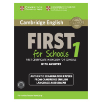 Cambridge English: First (FCE) for Schools 1 (2015 Exam) Student´s Book Pack (Student´s Book wit