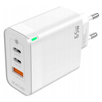 Nabíječka Rychlá Quick 65W 2 x Usb-c +USB3.0 kabel pro iphone lightning