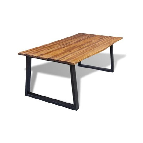 Jídelní stůl z masivního akáciového dřeva 200x90 cm SHUMEE