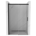 Sprchové dveře MEXEN OMEGA černé, 150 cm
