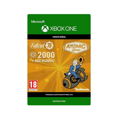 Fallout 76: 2000 Atoms - Xbox Digital Microsoft