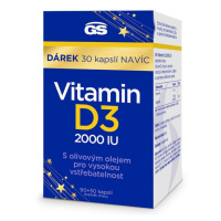 GS Vitamin D3 2000 IU cps.90+30 dárek