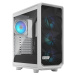 Fractal Design Meshify 2 Compact RGB White TG Clear Tint/Midi Tower/Transpar./Bílá