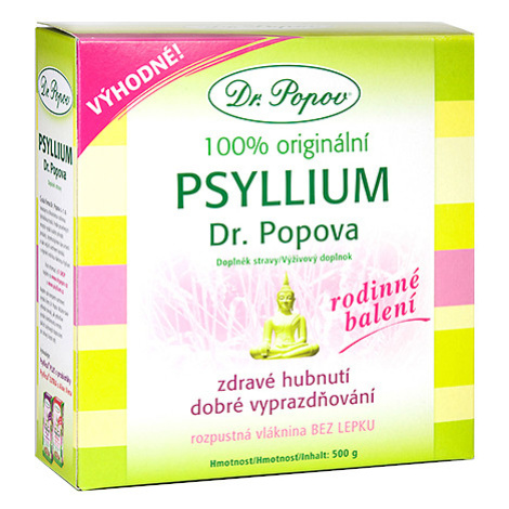 Dr.Popov Psyllium indická rozpustná vláknina 500 g