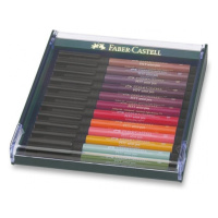 Popisovač Faber Castell Pitt Artist Brush 12ks podzim.barvy Faber-Castell