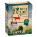 Best Nature Adult Cat 16×370 g – výhodné balení - hovězí v omáčce