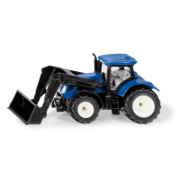 SIKU Blister - traktor New Holland s předním nakladačem