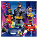 Puzzle DC Batwheels Progressive Educa 12-16-20-25 dílků