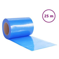 SHUMEE Závěs do dveří 300 mm × 2,6 mm 25 m PVC, modrý