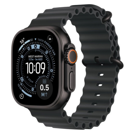 Apple Watch Ultra 3 (2025) 49mm Černý titan s černým oceánským řemínkem (Další)