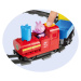 Stavebnice Peppa Pig Train Fun PlayBIG Bloxx železnice s vlakem a domečkem s 2 figurkami od 1,5-