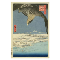 Ando or Utagawa Hiroshige - Obrazová reprodukce Eagle Over 100,000 Acre Plain at Susaki, Fukagaw