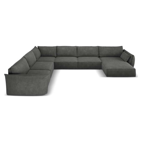 Šedá rohová pohovka (levý roh) Vanda – Mazzini Sofas