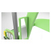 Artplast Dětská postel TRAKTOR | zelený