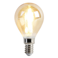 E14 stmívatelná LED lampa P45 goldline 3,5W 330 lm 2100K