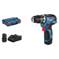 BOSCH GSR 12V-35 FC (2x3Ah) aku šroubovák Flexiclick s vrtacím sklíčidlem