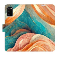 iSaprio flip pouzdro Blue and Orange pro Samsung Galaxy A41