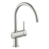 Dřezová baterie Grohe Minta s otočným raménkem supersteel 32917DC0