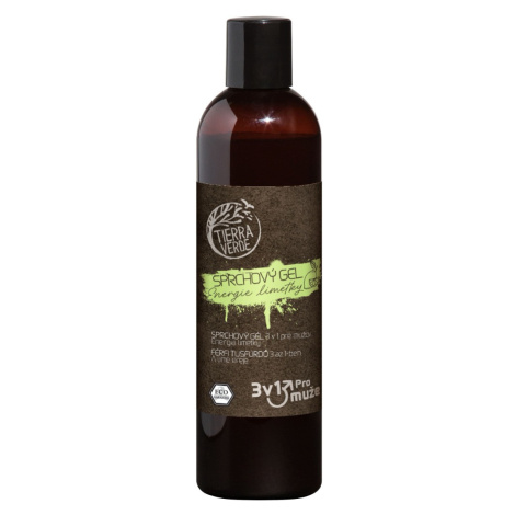 Tierra Verde Sprchový gel pro muže 3v1 Energie limetky 300 ml