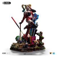 Soška Iron Studios Art Scale 1/10 DC Comics – Deluxe Harley Quinn (Gotham City Sirens)