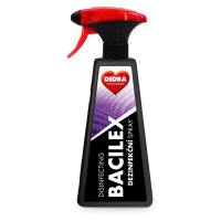 Certifikovaný dezinfekční spray, 71 % alkoholu, na hladké plochy, BACILEX® 500 ml