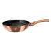 BerlingerHaus WOK s mramorovým povrchem Rosegold Metallic Line 28cm BH-1512