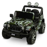 Toyz Terénní elektrické auto JEEP RUBICON CAMO maskáčová